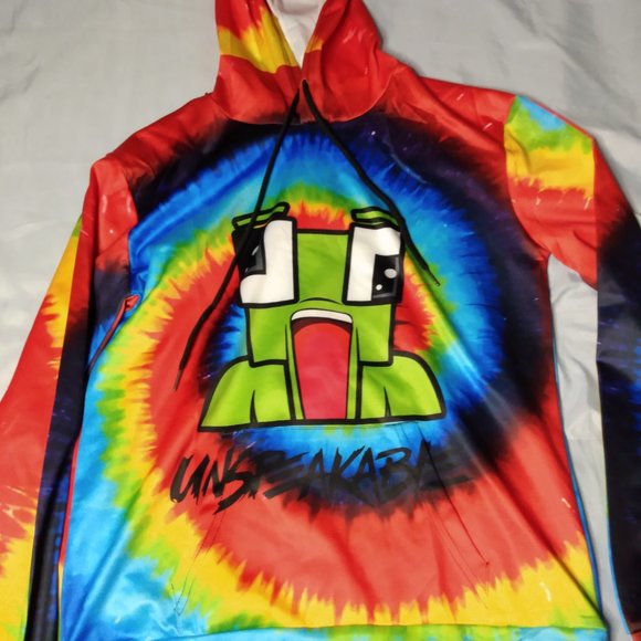 Youth/Teen Unspeakable Frog Logo Hoodies Tie Dye Style Size M - Picture 3 of 5